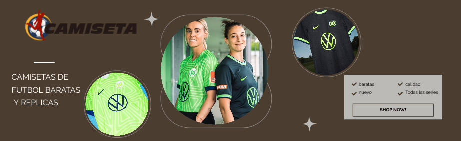 camiseta Wolfsburg 2022 2023